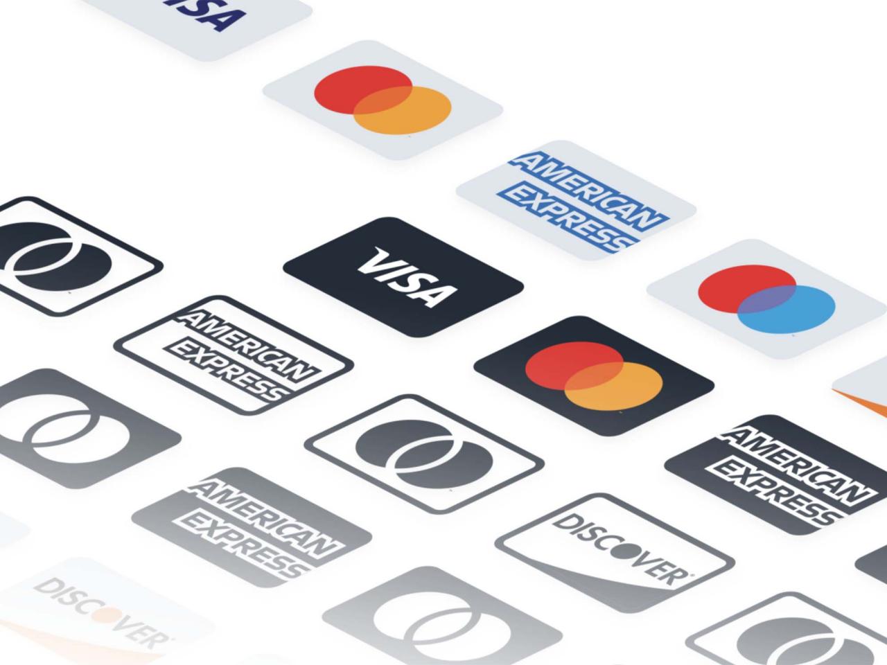 Free Payment Method Icons (AI)