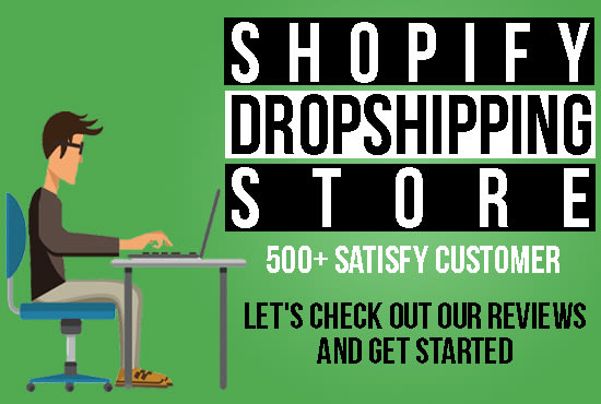 build shopify dropshipping store, shopify website